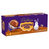 Cadbury Milk Chocolate Eggs with Caramel Center, 1.2 oz, 4 count