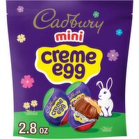 Cadbury Mini Creme Egg Chocolate Candy, 2.8 oz