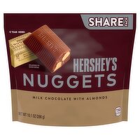 Hershey's Nuggets Milk Chocolate with Almonds Share Pack, 10.1 oz, 10.1 Ounce