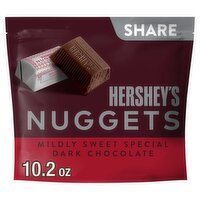 Hershey's Nuggets Mildly Sweet Special Dark Chocolate Share Pack, 10.2 oz, 10.2 Ounce