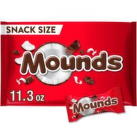 Mounds Coconut & Dark Chocolatey Candy Bar Snack Size, 11.3 oz