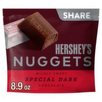 Hershey's Nuggets Mildly Sweet Special Dark Chocolate Share Pack, 8.9 oz
