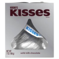 Hershey's Kisses Solid Milk Chocolate, 7 oz