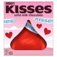 Hershey's Kisses Solid Milk Chocolate, 7 oz