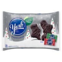 York Snowflakes Dark Chocolate Covered Peppermint Patties Candy, 9.6 oz