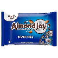 ALMOND JOY Coconut and Almond Chocolate Snack Size, Candy Jumbo Bag, 20.1 oz