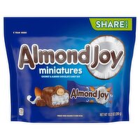 Almond Joy Coconut and Almond Chocolate Candy Bar Miniatures Share Pack, 10.2 oz, 10.2 Ounce