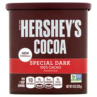 Hershey's Special Dark 100% Cacao Dutched Cocoa, 8 oz, 8 Ounce