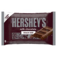 HERSHEY'S Milk Chocolate Snack Size, Candy Jumbo Bag, 19.8 oz
