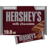 Hershey's Milk Chocolate Snack Size Jumbo Bag, 19.8 oz