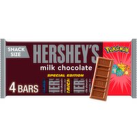 Hershey's Pokémon Milk Chocolate Bars Special Edition, 0.45 oz, 4 count