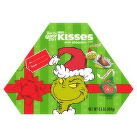 Hershey's Kisses Grinchmas Milk Chocolate, 6.5 oz