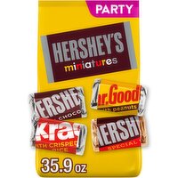 Hershey's Miniatures Chocolate Candy Party Pack, 35.9 oz