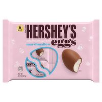 Hershey's Milk Chocolate Covered Marshmallow Eggs, 6 count, 5.7 oz