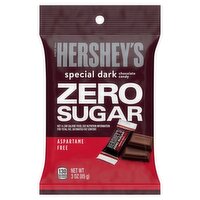 Hershey's Zero Sugar Special Dark Chocolate Candy, 3 oz, 3 Ounce