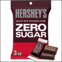 Hershey's Zero Sugar Special Dark Chocolate Candy, 3 oz