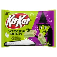 KIT KAT® Witch's Brew Marshmallow Flavored Creme Wafer Snack Size, Halloween Candy Bag, 9.8 oz