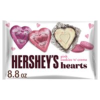 Hershey's Pink Cookies 'n' Creme Hearts Candy, 8.8 oz