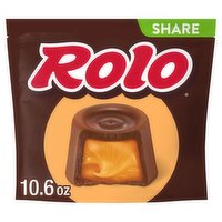 Rolo Creamy Caramels Wrapped in Rich Chocolate Candy Share Pack, 10.6 oz, 10.6 Ounce