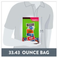 Hershey's Chocolate Candy Assortment Party Pack, 33.43 oz