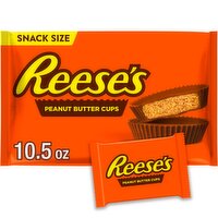 Reese's Milk Chocolate & Peanut Butter Cups Snack Size, 10.5 oz