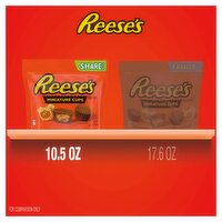 Reese's Milk Chocolate & Peanut Butter Miniature Cups Share Pack, 10.5 oz