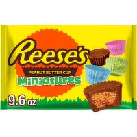 Reese's Miniatures Milk Chocolate & Peanut Butter Cup Candy, 9.6 oz