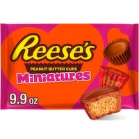 Reese's Miniatures Milk Chocolate & Peanut Butter Cups Candy, 9.9 oz