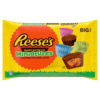 Reese's Miniatures Milk Chocolate Peanut Butter Cup Big Bag, 17.1 oz