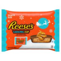 Reese's Milk Chocolate with Peanut Butter & Caramel Cup Candy Snack Size, 9.9 oz