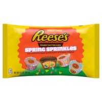Reese's Miniatures Milk Chocolate & Peanut Butter Cups Stuffed with Shaped Spring Sprinkles, 9.3 oz