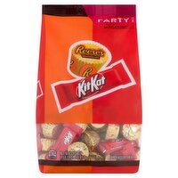 Hershey's Reese's and KitKat Miniature Size Candy Assortment Party Pack, 30.04 oz