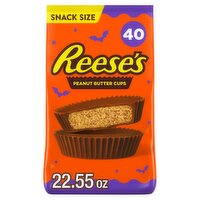 Reese's Milk Chocolate & Peanut Butter Cups Snack Size, 40 count, 22.55 oz