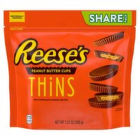 Reese's Thins Milk Chocolate & Peanut Butter Cups Share Pack, 7.37 oz