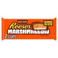 Reese's Big Cup Marshmallow Milk Chocolate & Peanut Butter King Size, 2.8 oz