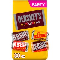 Hershey's Miniatures Chocolate Candy Party Pack, 30 oz