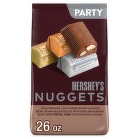 Hershey's Nuggets Mildly Sweet Special Dark Chocolate with Almonds Party Pack, 26 oz