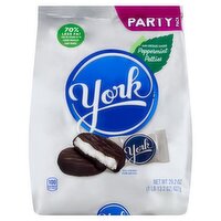 York Dark Chocolate Covered Peppermint Patties Party Pack, 29.2 oz