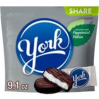 York Dark Chocolate Covered Peppermint Patties Share Pack, 9.1 oz