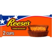 Reese's Milk Chocolate & Peanut Butter Cups Candy, 2 count, 1.5 oz