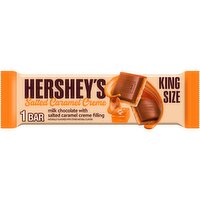 Hershey's Salted Caramel Creme Milk Chocolate King Size, 2.2 oz