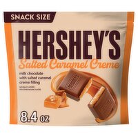 Hershey's Salted Caramel Creme Milk Chocolate Bars Snack Size, 8.4 oz, 8.4 Ounce