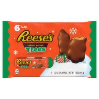 Reese's Milk Chocolate & Peanut Butter Trees, 1.2 oz, 6 count