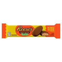 Reese's Milk Chocolate & Peanut Butter Eggs Candy King Size, 2 count, 2.4 oz