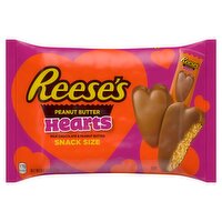 Reese's Milk Chocolate & Peanut Butter Hearts Snack Size, 9.6 oz