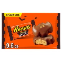 Reese's Bats Milk Chocolate & Peanut Butter Snack Size, 9.6 oz