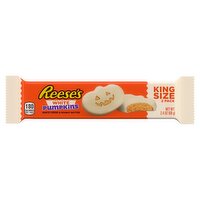 Reese's Pumpkins White Crème & Peanut Butter King Size, 2 count, 2.4 oz