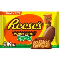 Reese's Milk Chocolate & Peanut Butter Eggs Candy Snack Size, 9.6 oz