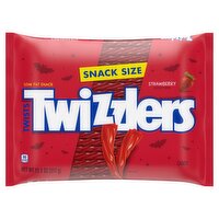 Twizzlers Strawberry Low Fat Snack Twists Candy Snack Size, 11.2 oz