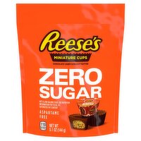 Reese's Sugar Free Chocolate Candy & Peanut Butter Miniature Cups, 5.1 oz